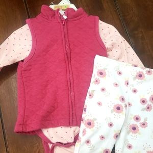 Baby girl 3 piece set